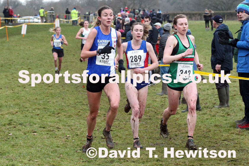 Senior womens Northern Cross Country Champs., Camp Hill Estate, Kirklington.  Photo: David T. Hewitson/Sports for All Pics